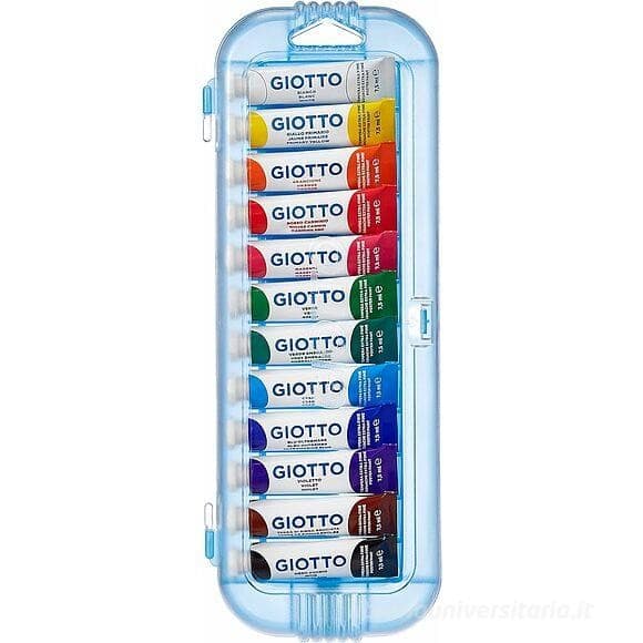 Tempere tubo Extra Fine 12 pezzi GIOTTO in offerta da Iper La grande i