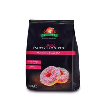Party Mini Donuts Gecchele assortiti, 200 g – Panorama
