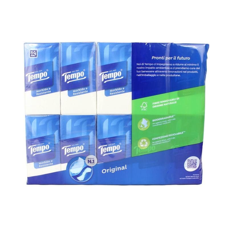 Tempo fazzoletti Original, 30 pacchetti – Panorama