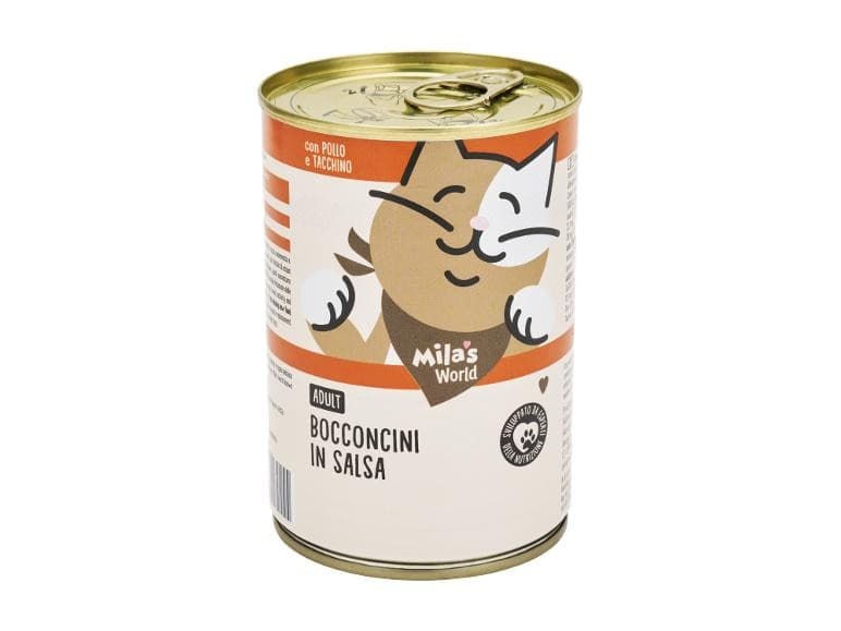 Mila's World bocconcini per gatto, 4x 415 g – Lidl