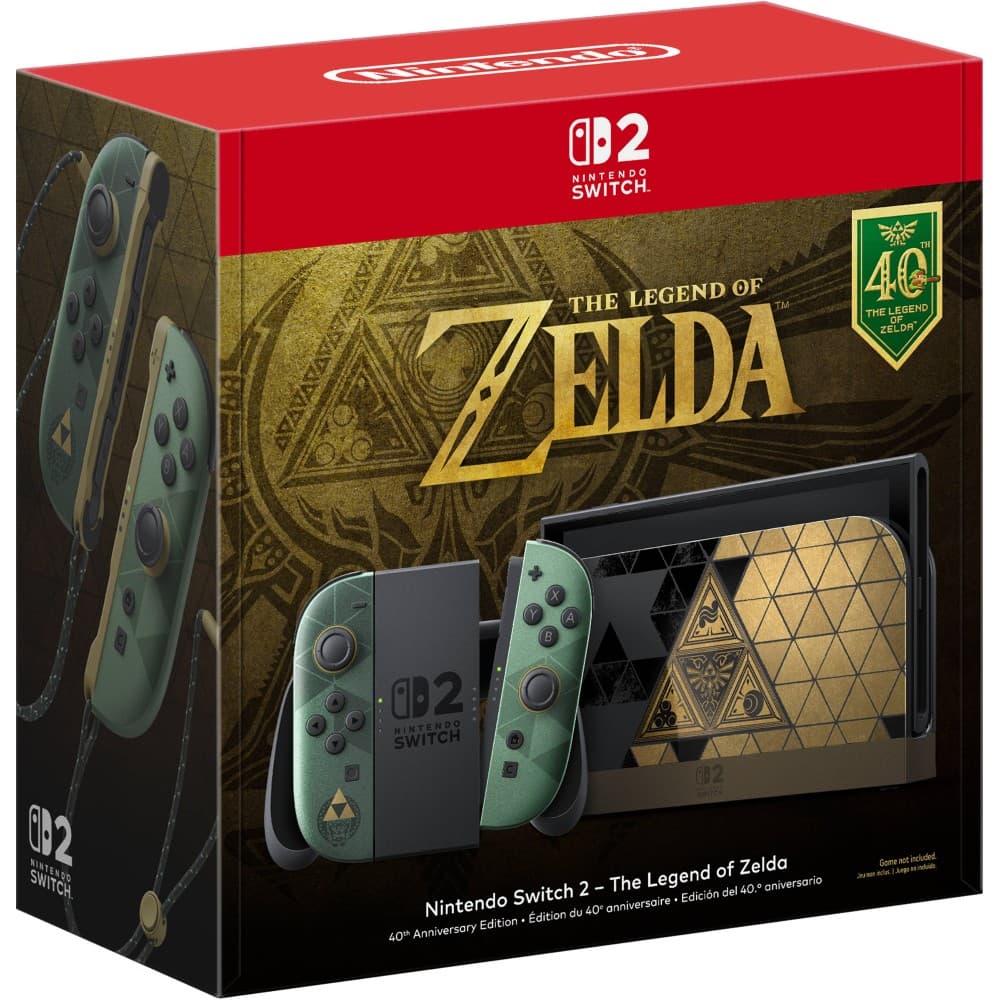 Switch 2 The Legend of Zelda 40th Anniversary Edition NINTENDO – Euronics