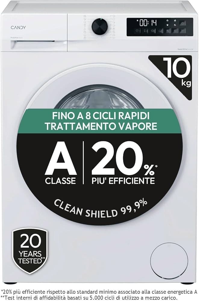 Candy lavatrice Standard Prowash 300, 10 KG – Euronics