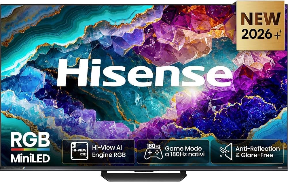 Hisense TV MINILED RGB 55" UHD 4K 55UR8S – Expert