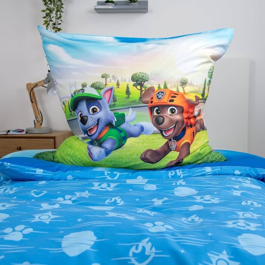 Parure copripiumino per bambini Paw Patrol 50 x 80 cm, 155 x 200 cm in offerta da Lidl