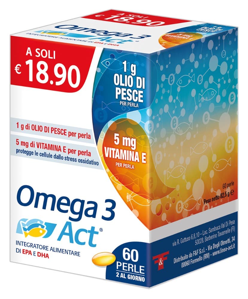 Omega 3 Act, 60 perle – Il Gigante