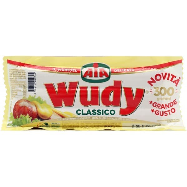 Würstel Wudy classico Aia 2 x 300 g in offerta da Coop