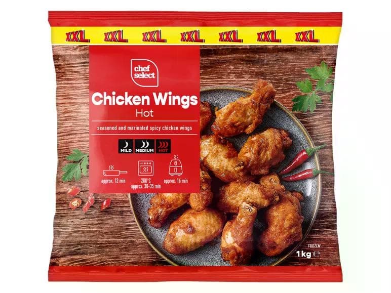 Chef Select alette di pollo marinate 1 kg in offerta da Lidl