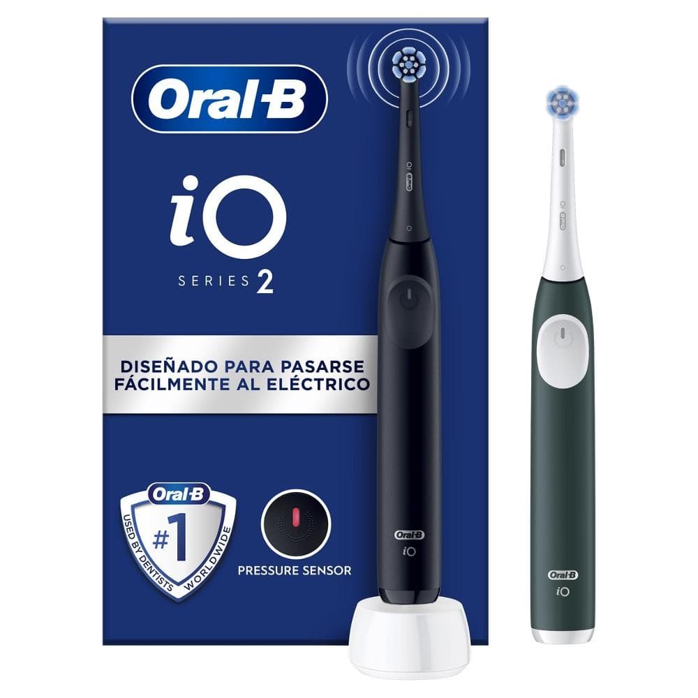 Oral-B Spazzolino Elettrico iO2 Nero / Verde DUO, 1 confezione – Euronics