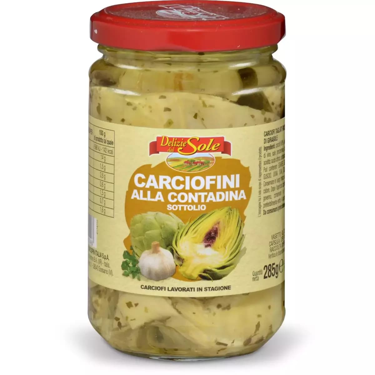 Carciofini alla Contadina Sottolio, 285 g – Eurospin