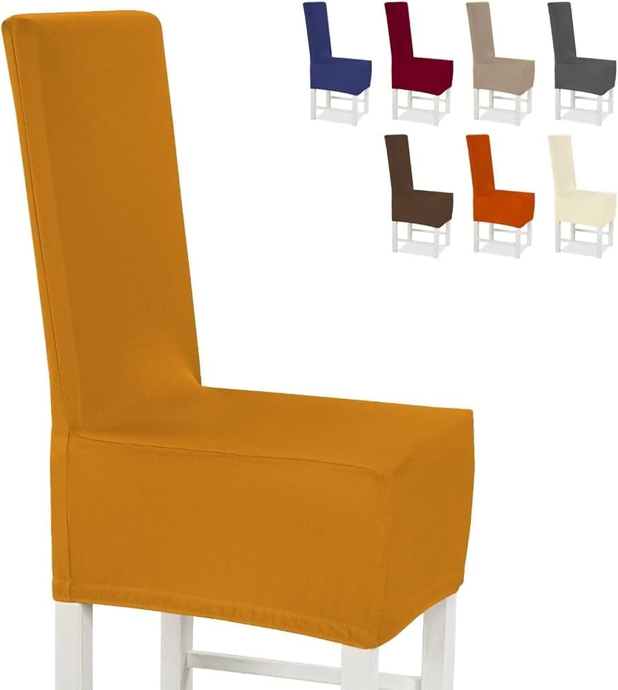 Coprisedia elastica con schienale antimacchia, 2 pezzi – Risparmio Casa