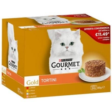 Gourmet Gold Tortini Multipack 24X85 GR in offerta da Risparmio Casa