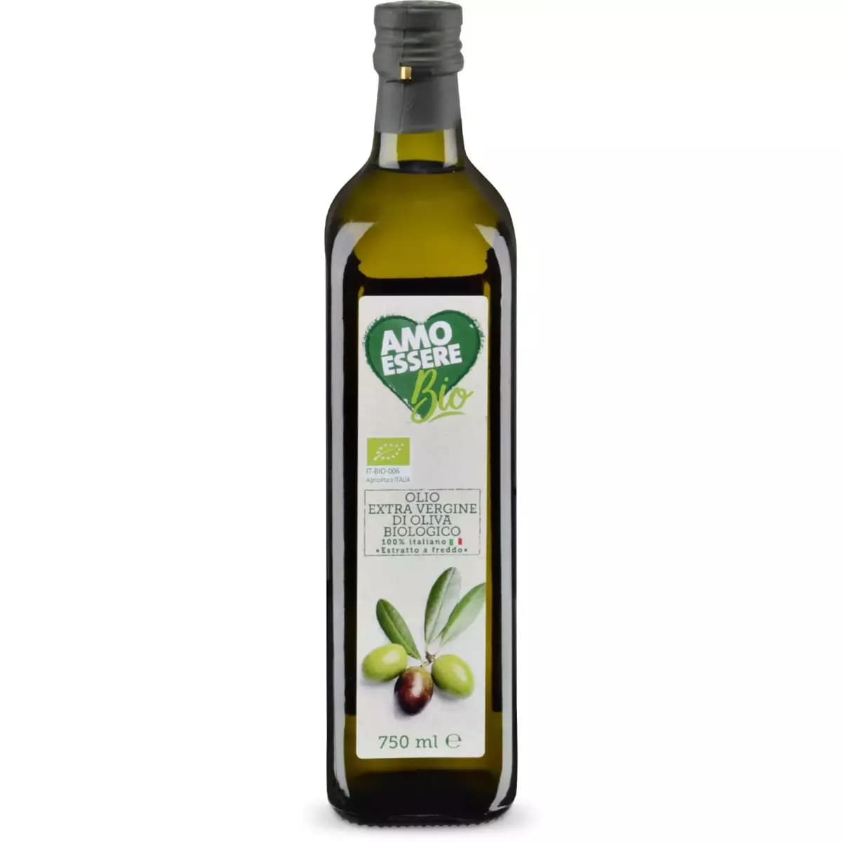 Olio extra vergine di oliva, 750 ml AMO ESSERE – Eurospin
