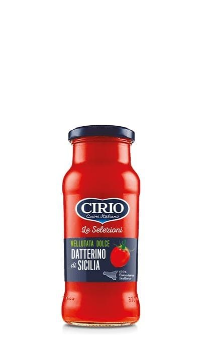 Salsa pronta datterino di Puglia, Vellutata dolce datterino di Sicilia, 350 g Cirio – Iper La grande i