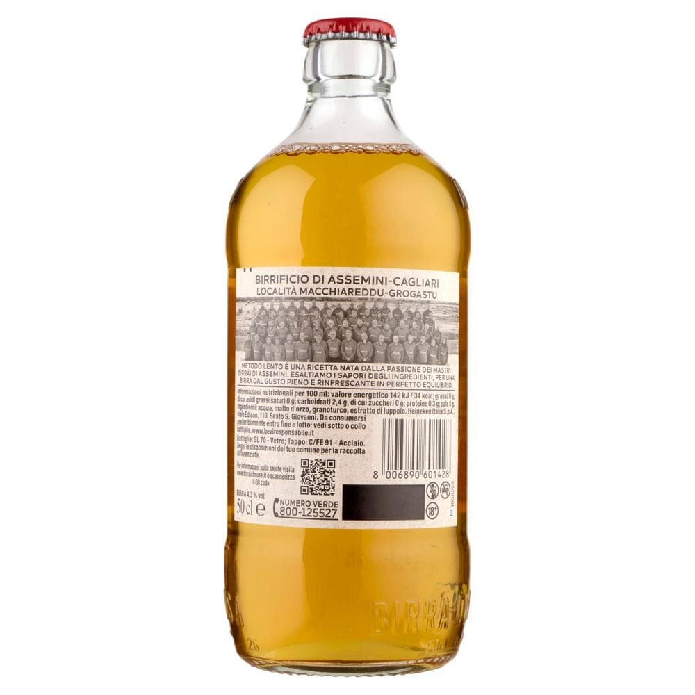 Birra Non Filtrata Ichnusa 500 ml in offerta da Bennet