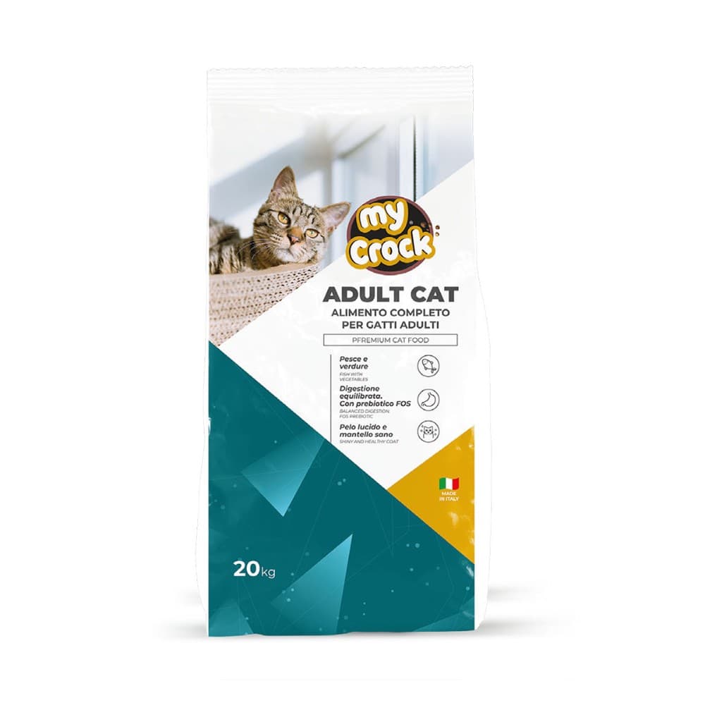 My Crock crocchette per gatti 5 kg in offerta da MD