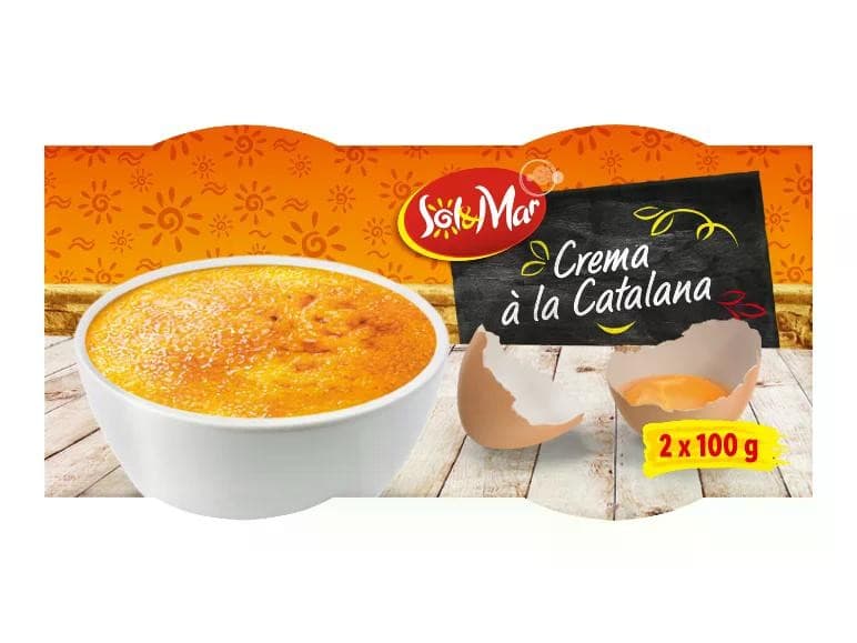 Crema catalana, 2x 100 g confezione Sol&Mar – Lidl