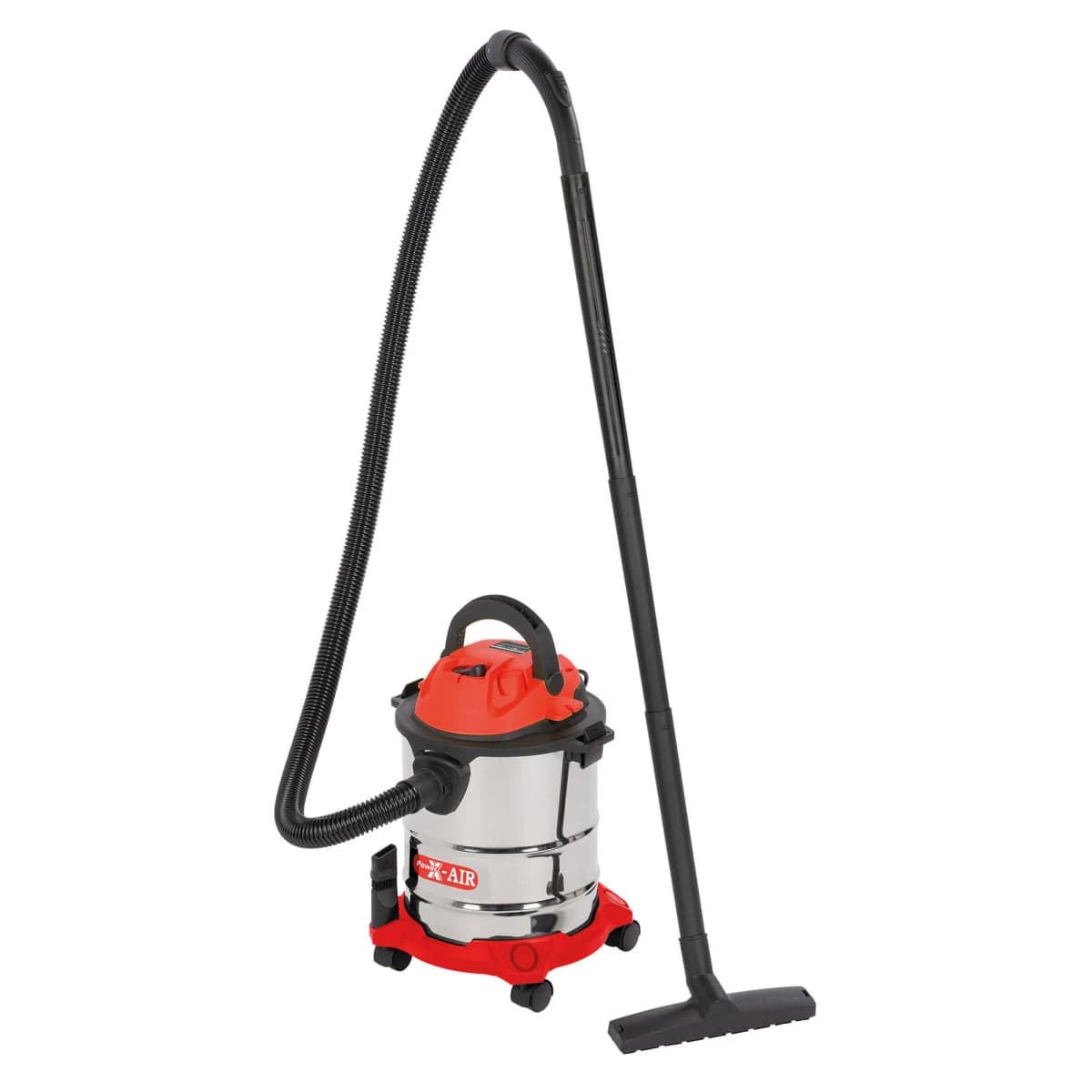 Bidone aspiratutto inox, 15 litri Power X – Il Gigante