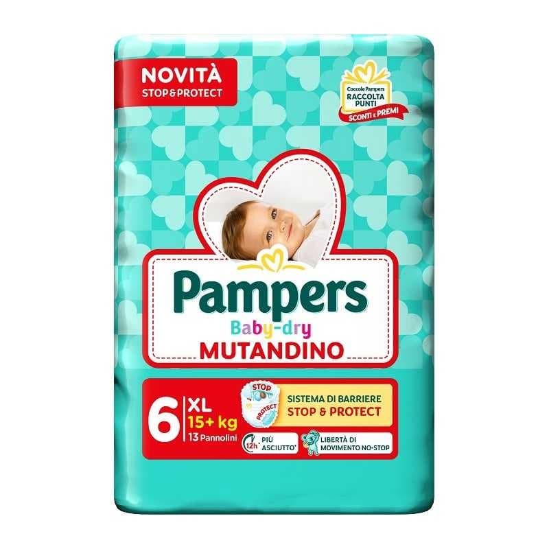 Pampers Baby-Dry mutandino pannolini, varie taglie – MD