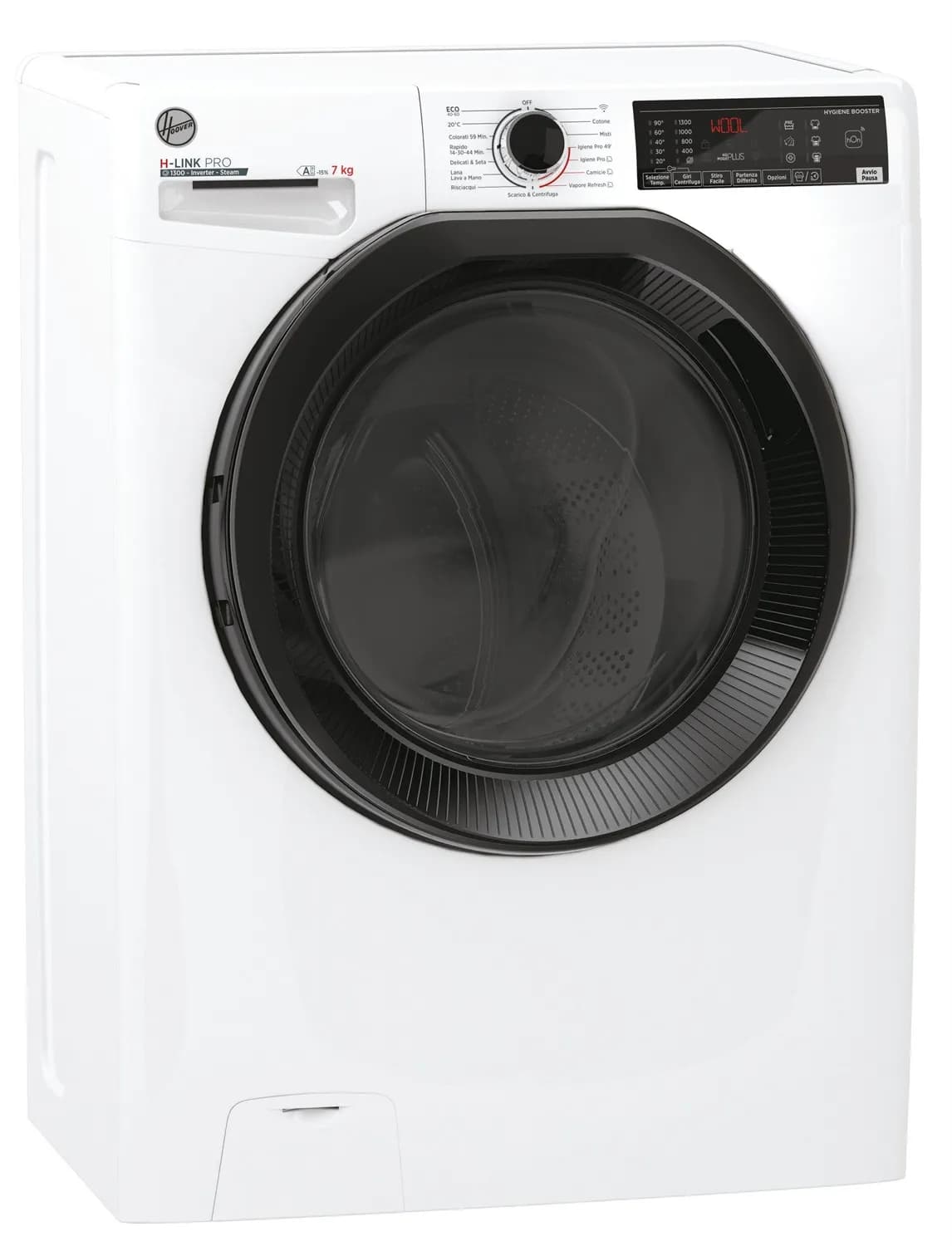 Hoover Lavatrice H3W 47SBL8H-S, 7 kg – Comet