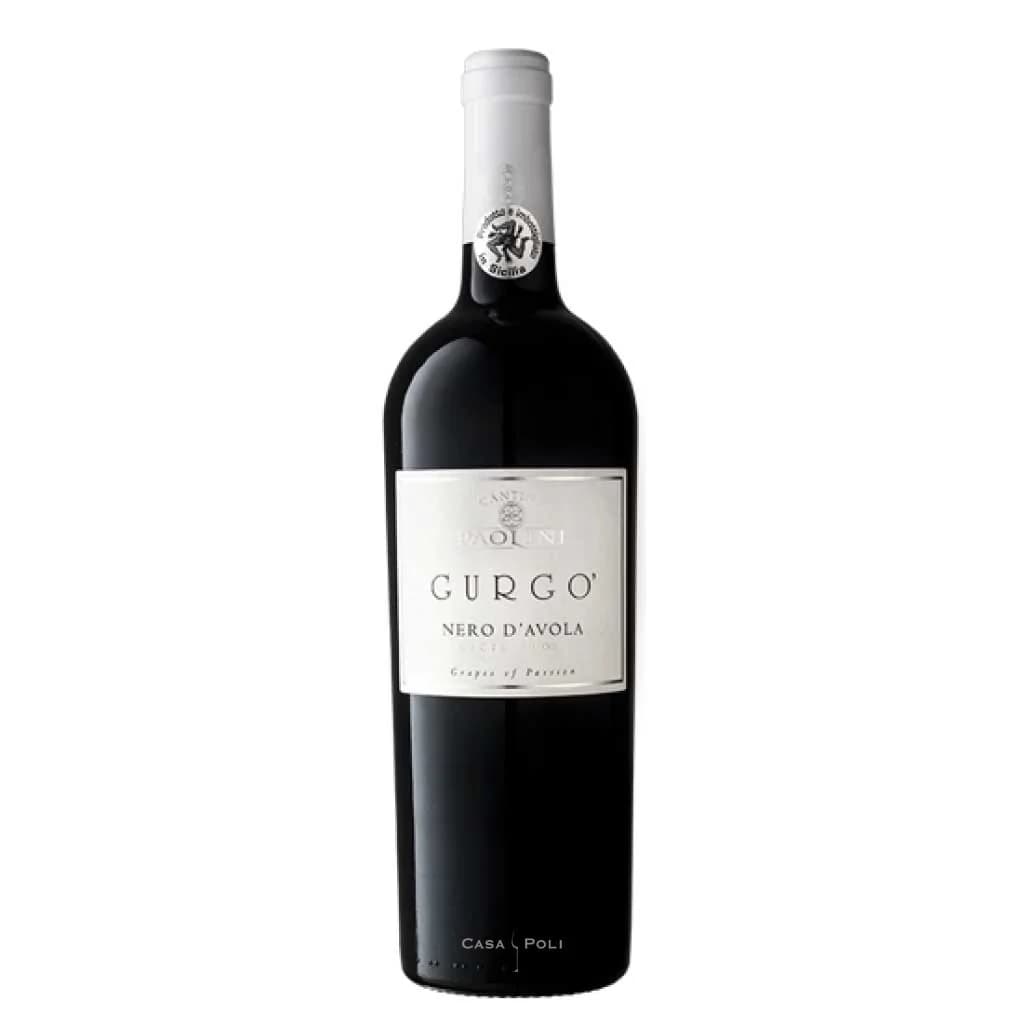 Nero d'Avola Sicilia DOC Gurgò Cantine Paolini, 75 cl – Il Gigante