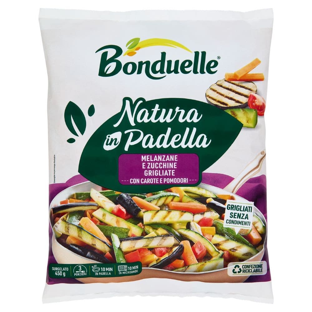 Natura in padella Bonduelle contorni assortiti, 450 g – Il Gigante