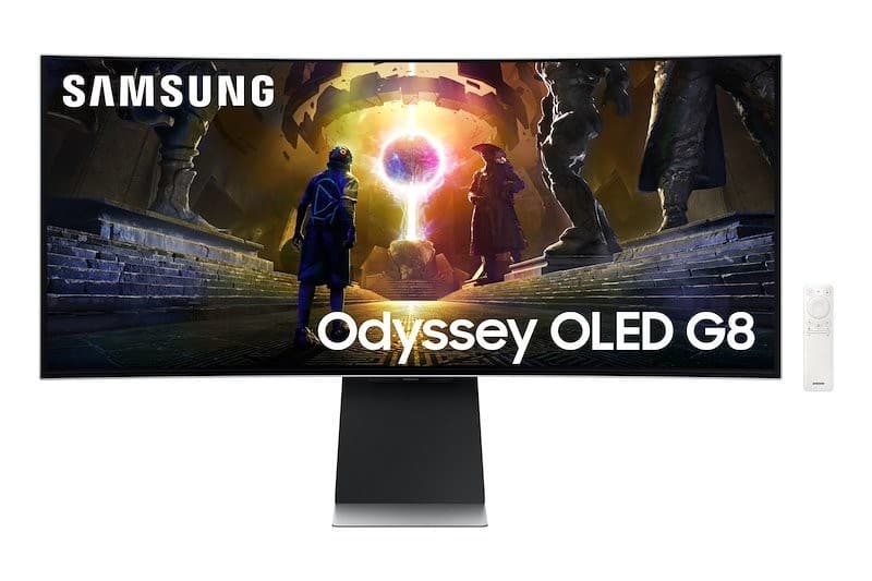 Samsung monitor gaming Odyssey G8 LS34DG850S curvo, 34" – Euronics