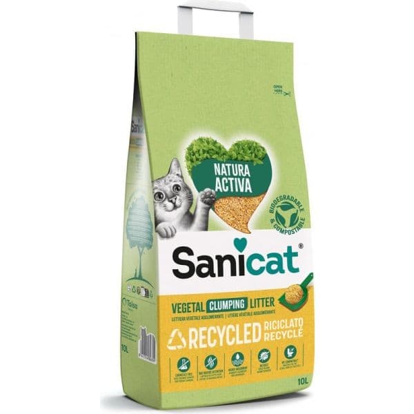 Sanicat lettiera agglomerante vegetale, 10 l – Iper La grande i