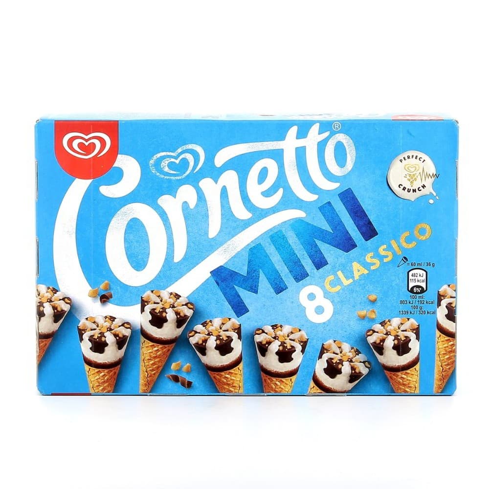 Cornetto Mini Algida conf 8 pezzi 288 g in offerta da Carrefour