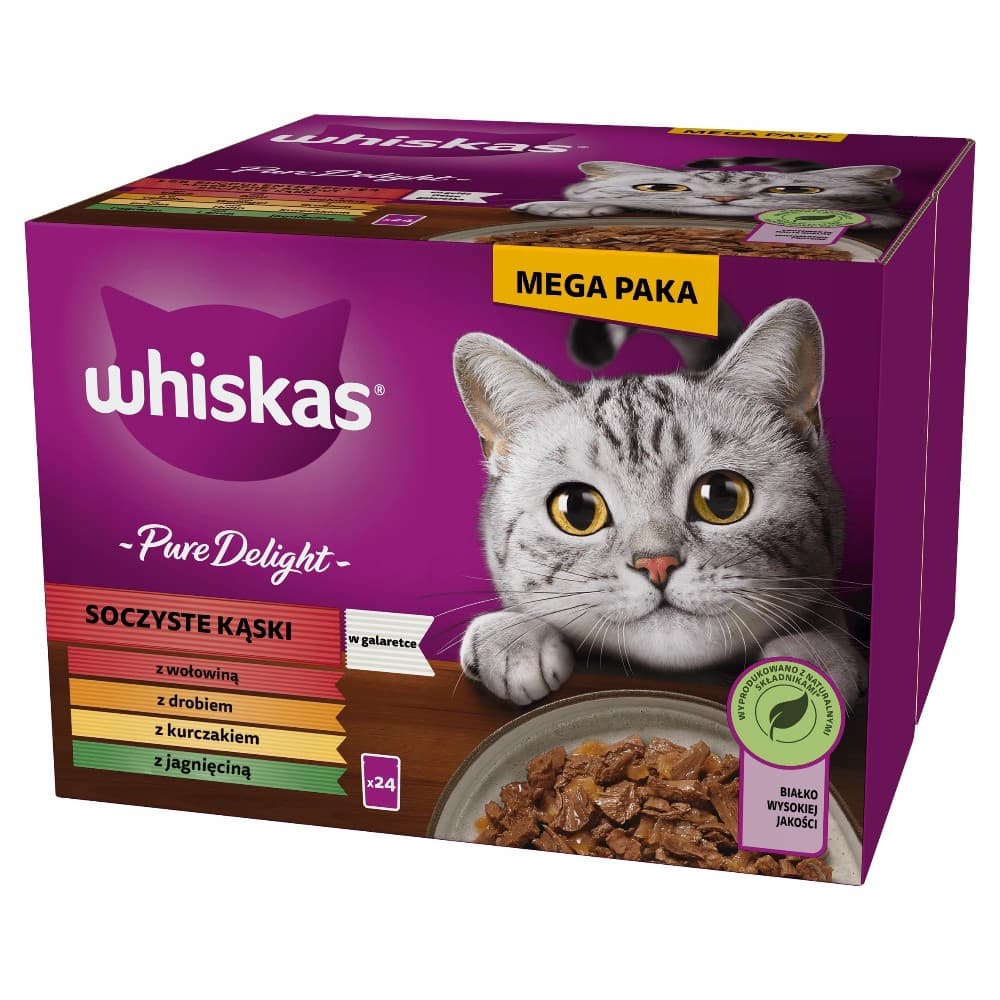 Whiskas Pure Delight alimento umido, 85 g x24 – Iper La grande i