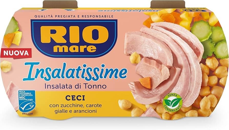 Insalatissime Rio Mare conf. 2 pezzi 160 g cad 320 g in offerta da Carrefour