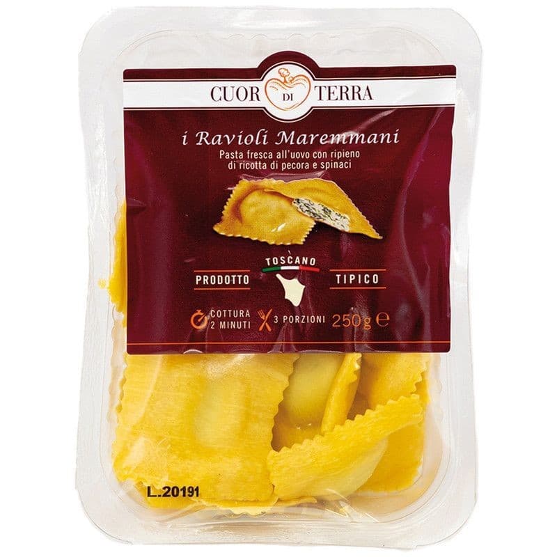 Ravioli maremmani con ricotta e spinaci Le Specialità Cuor di Terra, 250 g – Penny