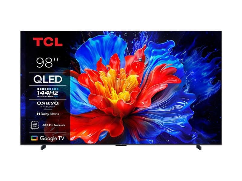 TCL Smart TV 4K QLED 98P8K 98" in offerta da Unieuro
