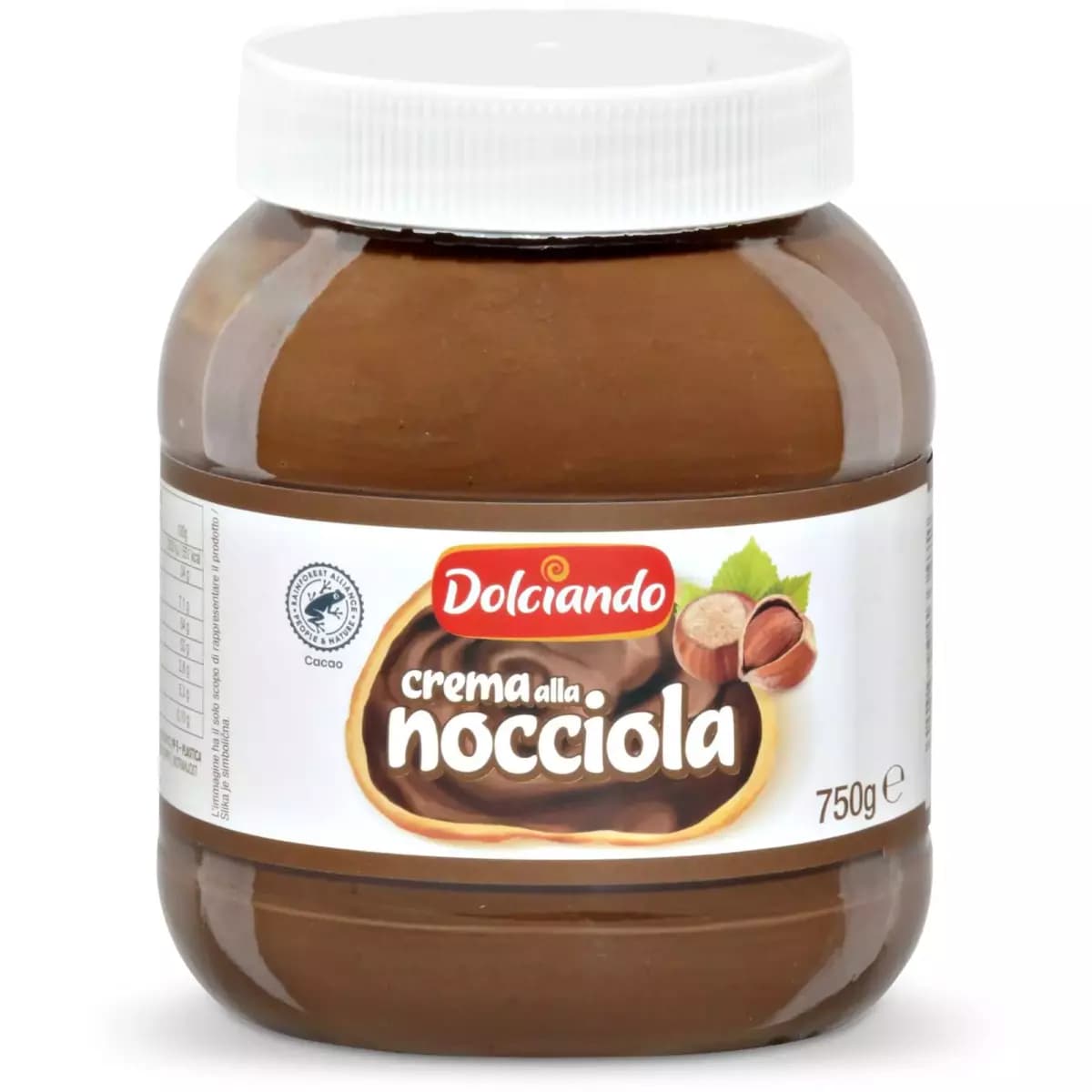Dolciando crema alla nocciola 750 g in offerta da Eurospin