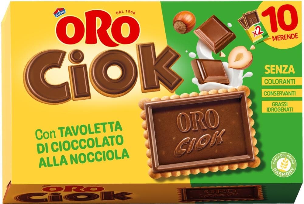 Oro Ciok & Brainrot, da 120 g a 250 g Oro Saiwa – Iper La grande i