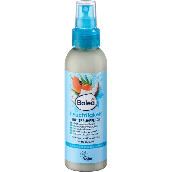 Balea spray idratante 5in1 al profumo di cocco e papaya, 150 ml – Dm