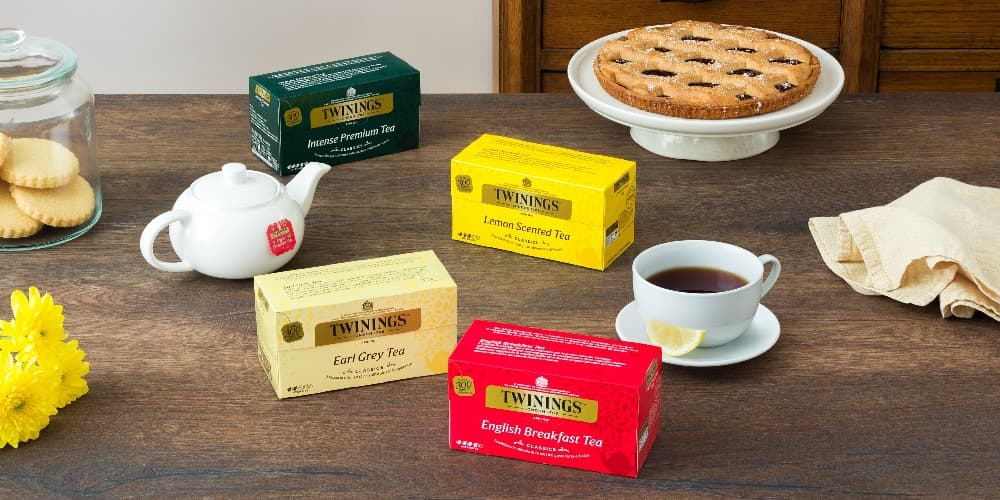Tè Earl Grey, English Breakfast o Pure Green, 22 filtri Twinings – Esselunga