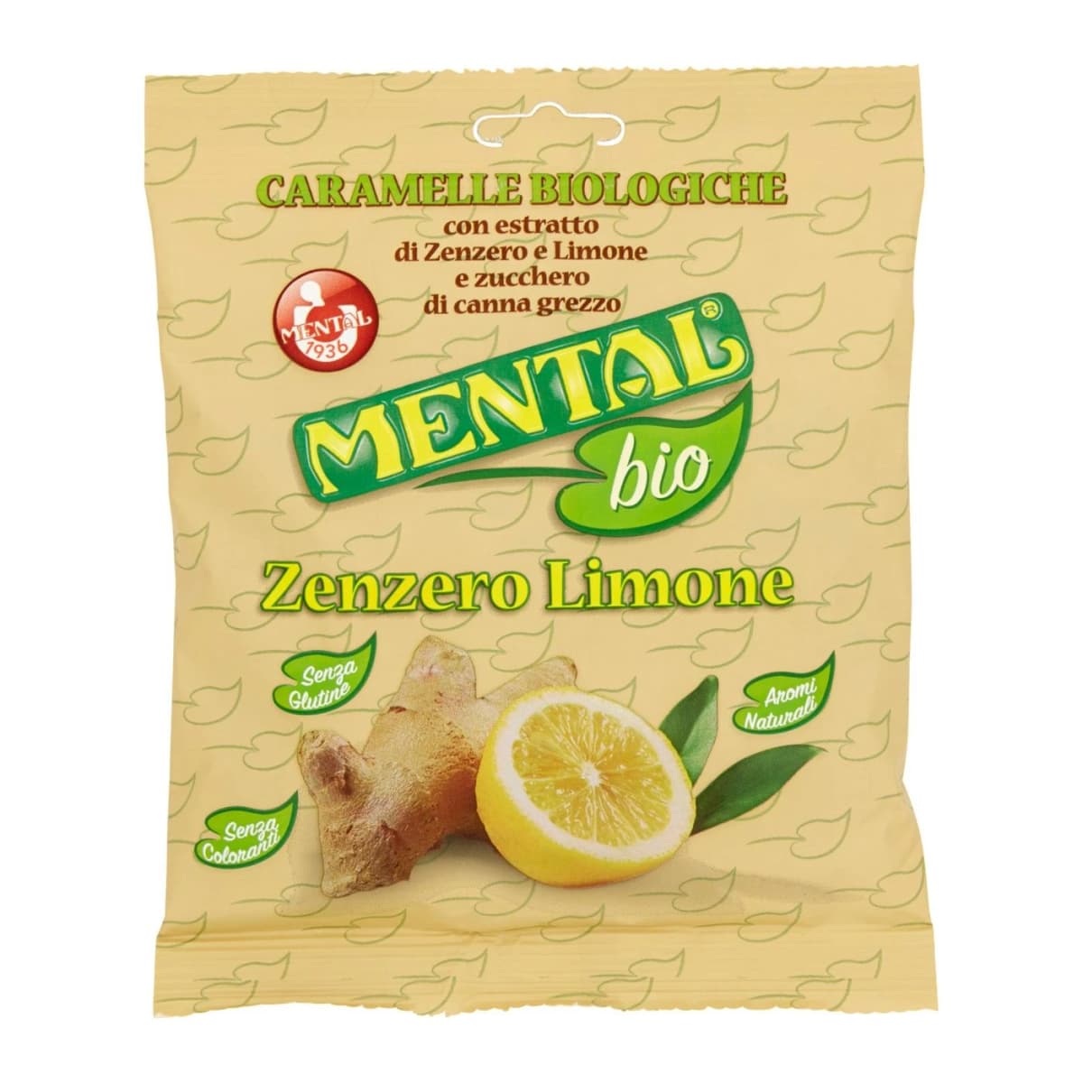 Caramelle Bio Zenzero Limone, g 90 Mental – Panorama