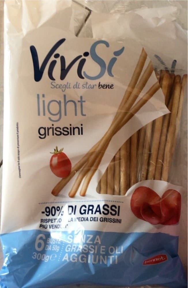 Grissini light, 300 g – Bennet
