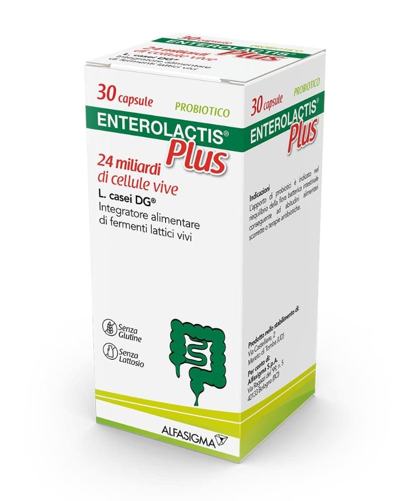 Fermenti Lattici Enterolactis Plus, 30 capsule – Esselunga