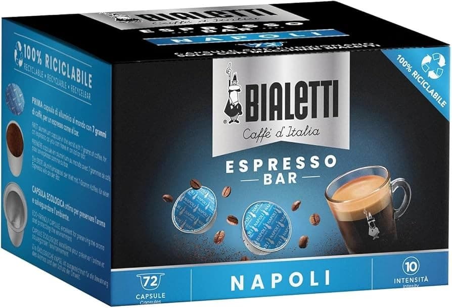 Bialetti Multipack Espresso Bar Napoli, 72 capsule – Unieuro