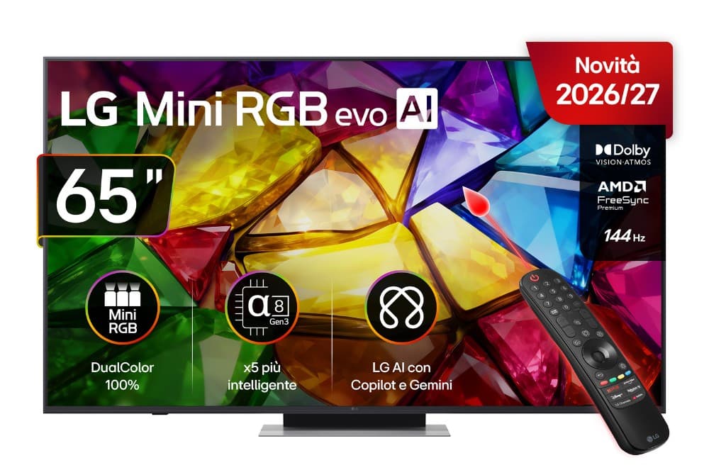 LG Mini RGB evo AI serie 88B 65" in offerta da Euronics