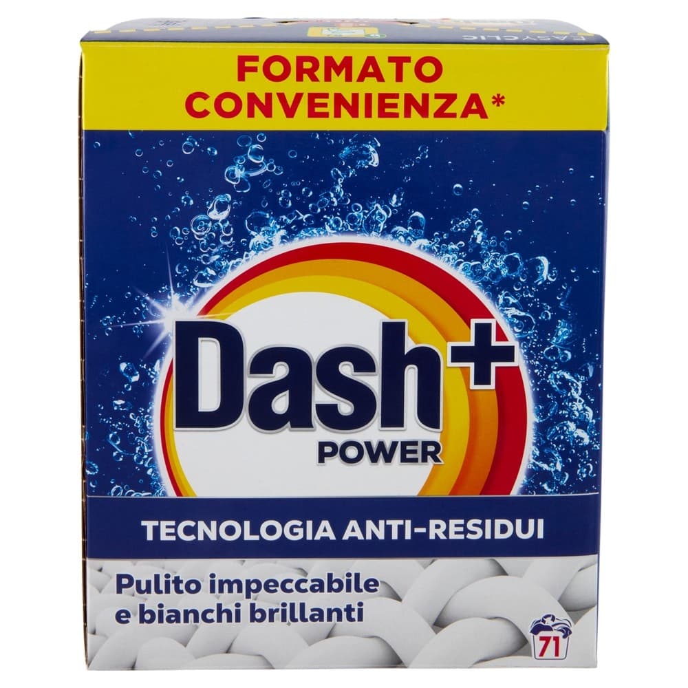 Dash detersivo lavatrice polvere, 71 lavaggi o pods, 50 lavaggi – Esselunga