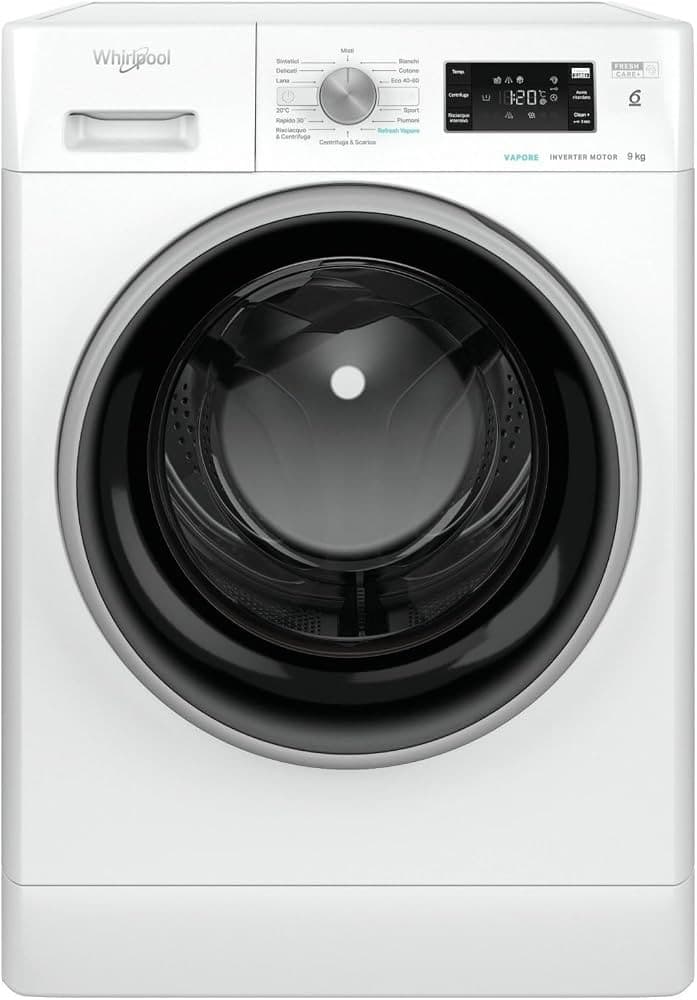 Whirlpool lavatrice FFB948BSVIT, 9 kg, 1400 giri – Euronics