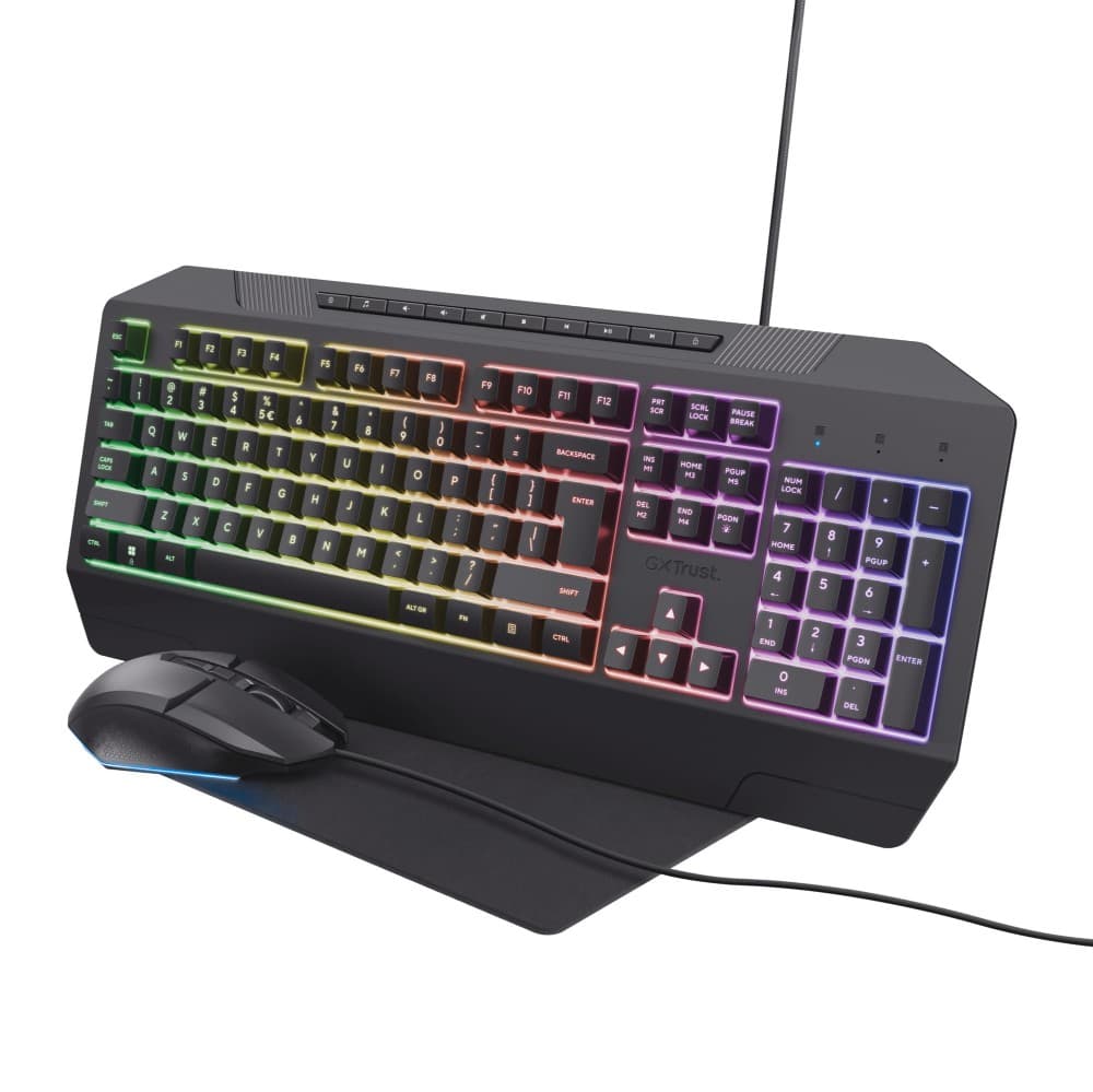 Trust tastiera + mouse + pad GXT91 – Comet