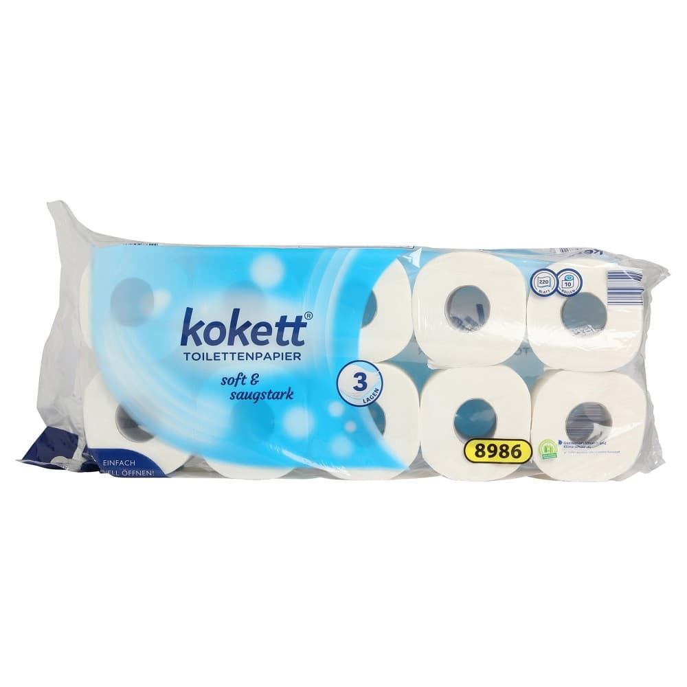 Kokett carta igienica, 10 x 220 strappi – ALDI
