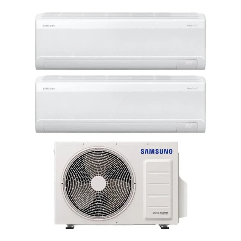 Samsung condizionatore Dualsplit 40LUZN9+12, 9000 BTU + 12000 BTU – Unieuro