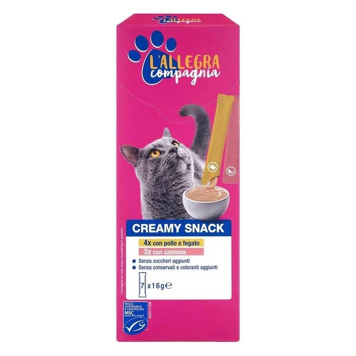 Creamy Snack L'Allegra Compagnia, 7 x 16 g = 112 g – Penny