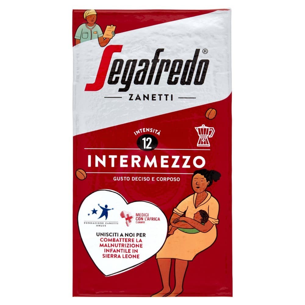 Caffè macinato per moka Intermezzo Segafredo, g 500 – Bennet