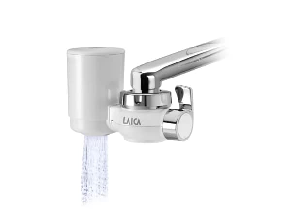 Laica Filtro per rubinetto Genova Hydrosmart + Metal Stop R20A – Comet
