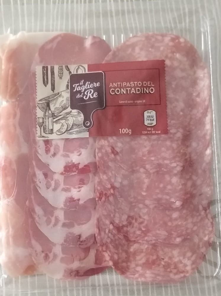 Il Tagliere del Re antipasto del contadino 100 g in offerta da ALDI